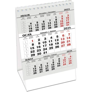 Keskin Color 2024 Denizci Üçgen Masa Takvimi MDZK-786
