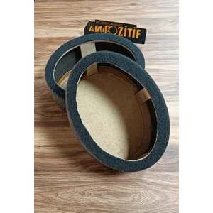 Oval Hoparlör ve Midrange Yükseltmesi Bezli Mdf 1takım (2ADET)
