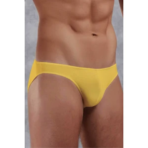 DOREANSE 1281 ERKEK MODAL İNCE BEL BANTLI SARI SLİP