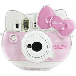 Bonanza Int Fujifilm Instax Mini Hello Kitty Anında Fotoğraf Makinesi Için Kristal Şeffaf Koruyucu Kılıf Çanta (Yurt Dışından)