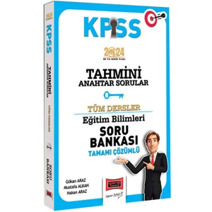 Yargı Yayınevi 2024 KPSS Eğitim Bilimleri Anahtar Serisi Tahmini Anahtar Sorular Soru Bankası