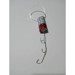 10 Adet Çinekop Takımı Misinalı Kırmızı Hologram Beyaz Iğne