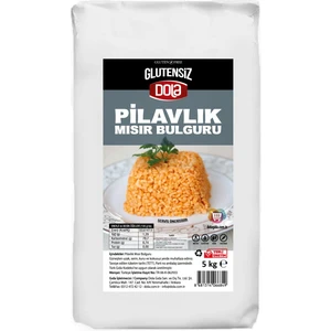 Glutensiz Pilavlık Mısır Bulguru 5 kg