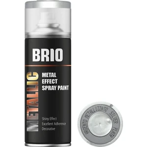 Sprey Boya Metalik Krom 400 Ml