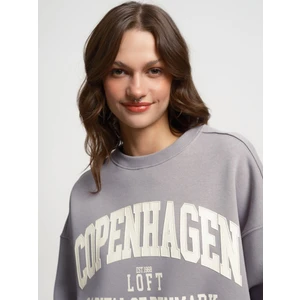 Oversize Kadın Sweatshirt