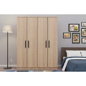 Gm 055 Hayal 4 Kapılı Aynasız Sonomo Gardırop