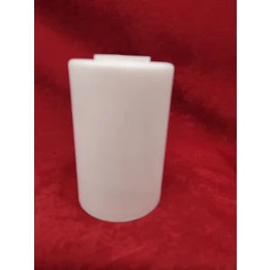 Kuğulu Avize. Avize Camı, Silindir, Beyaz Renkli, (E.27)Çap:10.00cm-h:15.00cm.Normal ampule göre.