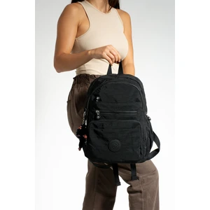 Unisex Suya Dayanıklı Kumaş Çok Gözlü Laptop Bölmeli Orta Boy Seyahat ve Okul Çantası