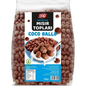 Glutensiz Coco Balls Çikolatalı Mısır Topları 250 gr