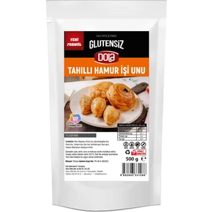 Glutensiz Tahıllı Hamur Işi Unu 500  gr Karabuğdaylı Kinoalı Un Karışımı
