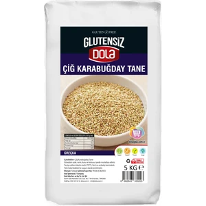 Glutensiz Çiğ Karabuğday Tane 5 kg Greçka