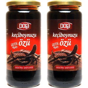 Keçiboynuzu Özü 640 gr X2  Glutensiz, Soğuk Pres, Şeker Ilavesiz