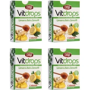 Vitdrops Limon & Bal 30 gr 4 Adet