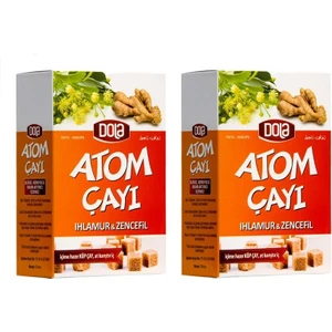 Atom Çayı Ihlamur  Zencefil 135 gr 2'li