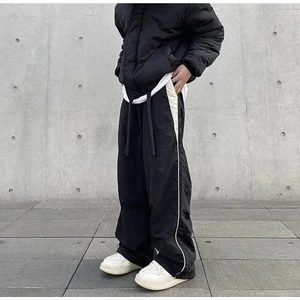 Daily Fashion Y2K Şerit Detay  Paraşüt Eşofman Altı/pantolon Dly