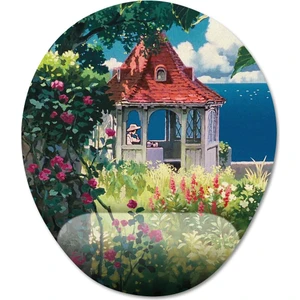 Studio Ghibli Bilek Destekli Mousepad Model - 12 Oval