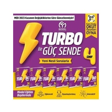 Model Eğitim Yayıncılık 4. Sınıf Turbo Eğitim Seti Hedef Yaş Kitabı
