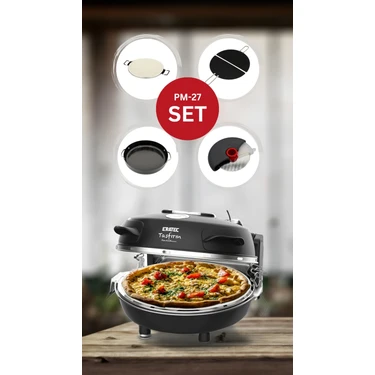 Eratec PM-27 Taş Fırın Seti Lahmacun ve Pizza Pişirme Makinesi Fiyatları,  Özellikleri ve Yorumları