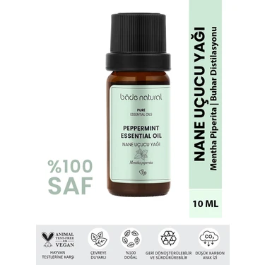 Bade Natural Nane Uçucu Yağı %100 Saf 10