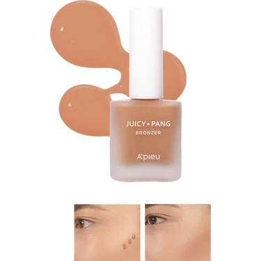 Sıcak Alt Tonlu Likit Bronzlaştırıcı – Doğal Görünümlü Apieu Juicy Pang Bronzer Sun Kissed