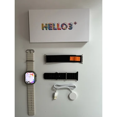 Wearfit Pro Hello Watch 3 Plus Watch 8 Serisi Amoled Ekran 4gb 49MM Akıllı