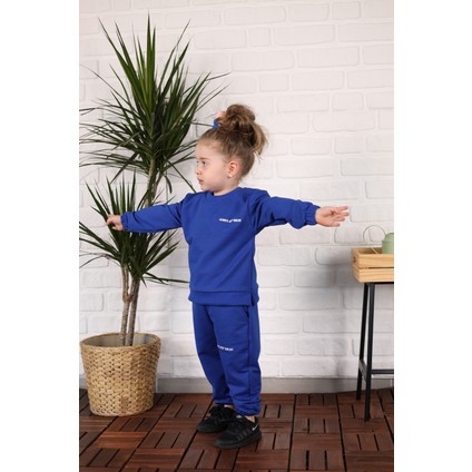 Mevsimlik Nakış Detaylı Unisex Eşofman Takımı