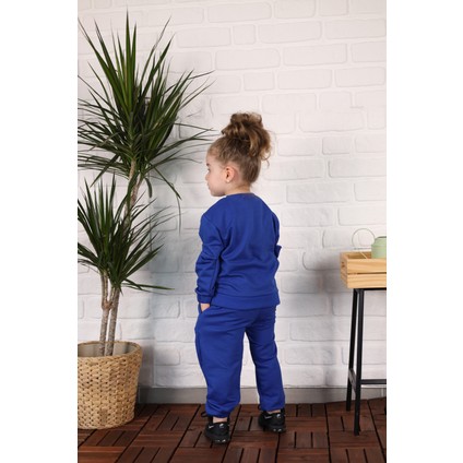 Mevsimlik Nakış Detaylı Unisex Eşofman Takımı fırsatları