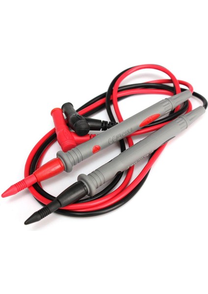 Yardımcı M007-1 1000V 20A Iğne Noktası Çok Metre Test Probu / Test Cihazı Için Dijital Multimetre Için Kurşun (Yurt Dışından)