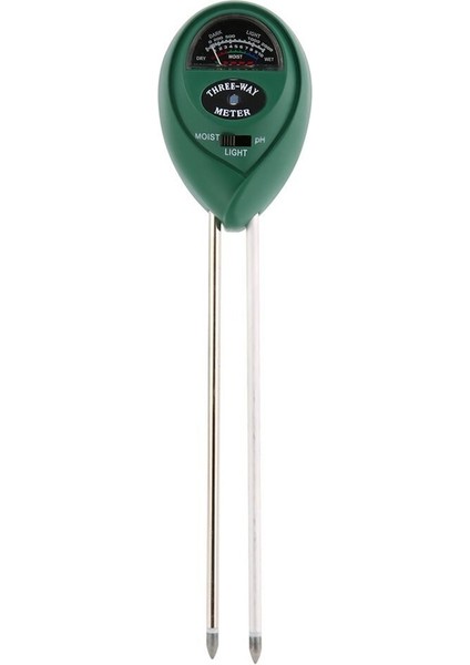 Toprak Test Cihazı Noktası Ekran 3 In 1 Ph Ölçer Nem Nem Güneş Işığı Test Cihazı Monitör Tarım Bitkileri Çiçekler Için (Yurt Dışından)