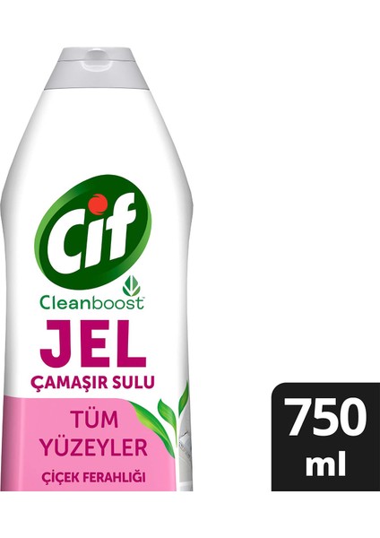 Jel Yüzey Temizleyici Çiçek Ferahlığı 750 ml