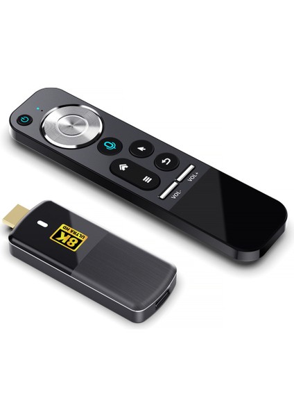 H96MAX M3 Tv Çubuk Mini Pc 2 GB + 16 GB Android 13.0 Akıllı Tv Kutusu Wifi6 4KX2K 265 Hevc RK3528 Set Üstü Kutusu Medya Oynatıcı (Yurt Dışından)