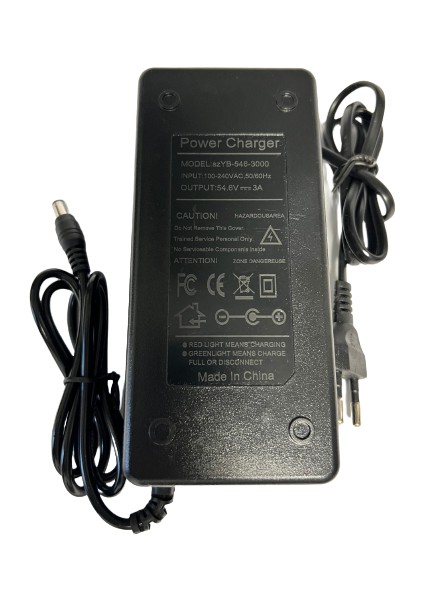 Hifree G1 54.6 Volt 3 Amp 500W Fanlı - Kesicili Scooter Şarj Adaptörü