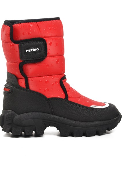 1377-F Kırmızı Çocuk Kar Botu