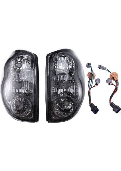 Mitsubishi L200 Triton Colt Pickup 2005-2016 Için Araba Duman Kuyruk Lambası Yan Arka Fren Lambaları Geri Vites Lambaları Oto Aksesuarları Tel Değiştirme (Yurt Dışından)