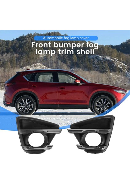 Mazda Için Cx-5 Cx5 2015 2016 2017 Sis Işık Lens Kapağı Ön Tampon Sis Lambası Şöhret Dekorasyon Araba Styling (Yurt Dışından)