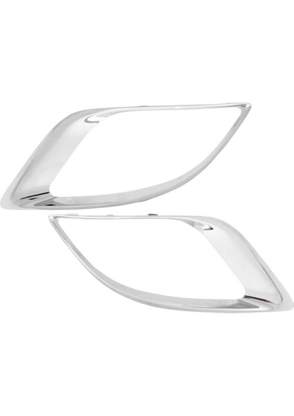 Çift Ön Sis Aydınlatma Koruması Çerçeve Trim Için 2014-2018 Dodge Durango Sürücü ve Yolcu Tarafı 5113744AB 5113745AB (Yurt Dışından)