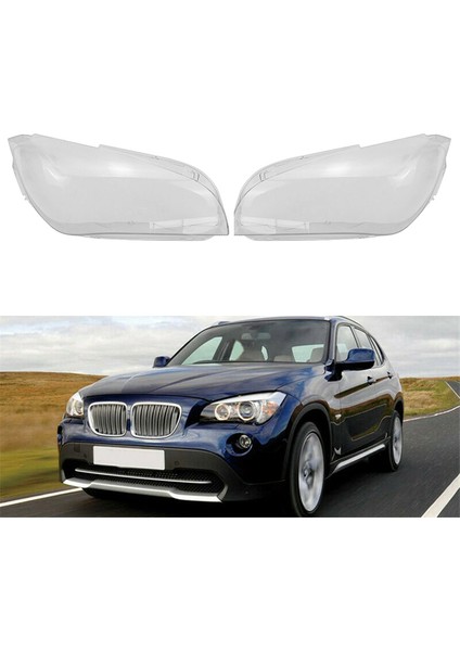 -Bmw X1 E84 2010-2014 Sağ Far Kabuk Lamba Gölge Şeffaf Lens Kapağı Far Kapağı (Yurt Dışından)