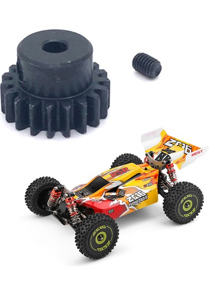 Çelik 19 T Motor Dişli Pinyon Dişli 124016-2178 144002 144010 124016 124017 Fırçasız Rc Araba Yükseltme Parçaları (Yurt Dışından)