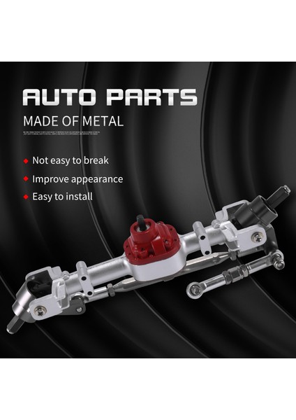 Yükseltme Çelik Dişli Ön ve Arka Köprü Aks Direksiyon Çubuğu Seti Mn D90 D99 MN90 MN99S 1/12 Rc Araba Yedek Parçaları, B (Yurt Dışından) modelleri