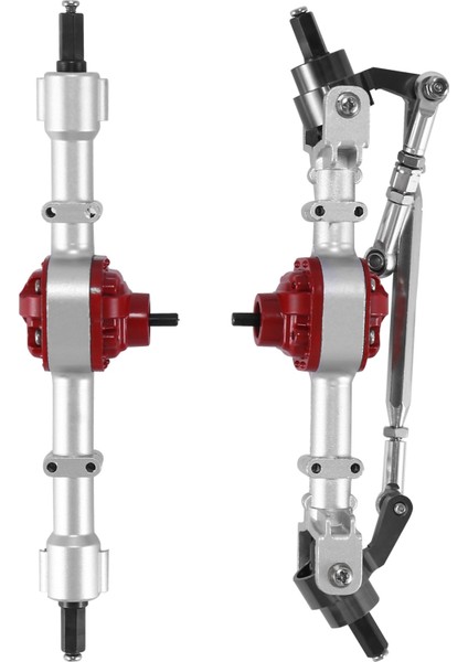 Yükseltme Çelik Dişli Ön ve Arka Köprü Aks Direksiyon Çubuğu Seti Mn D90 D99 MN90 MN99S 1/12 Rc Araba Yedek Parçaları, B (Yurt Dışından) indirimleri