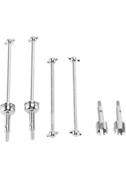 4 Adet Metal Ön ve Arka Cvd Tahrik Mili 144001 124018 124019 Rc Araba Yükseltme Parçaları Aksesuarları (Yurt Dışından)