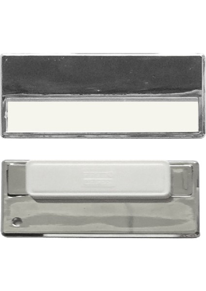Mıknatıslı Isimlik Gümüs 60X28 Tekli