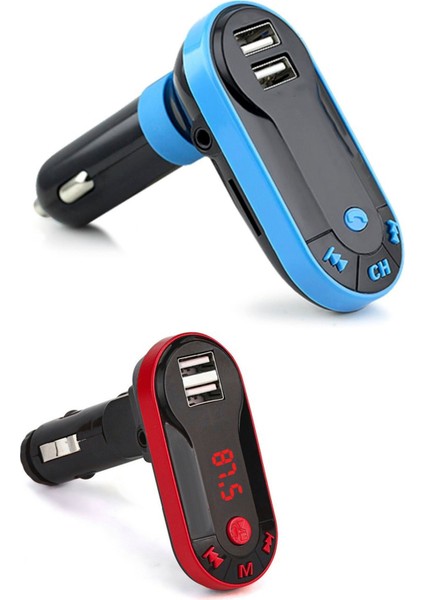 Fiat Albea Uyumlu Bluetooth Araç Kiti Oto Çakmaklık Şarj Fm Transmitter Cihazı