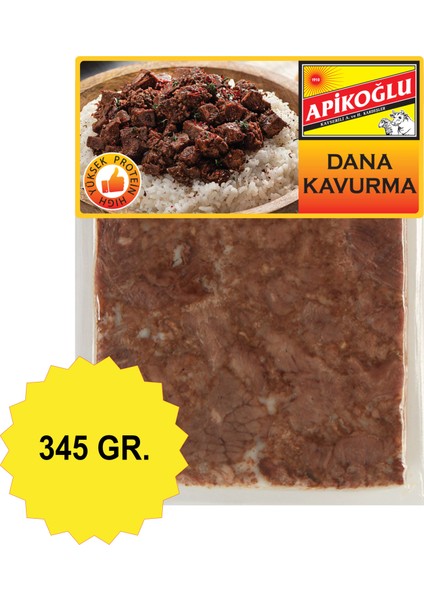 Kare Dilimli Dana Kavurma