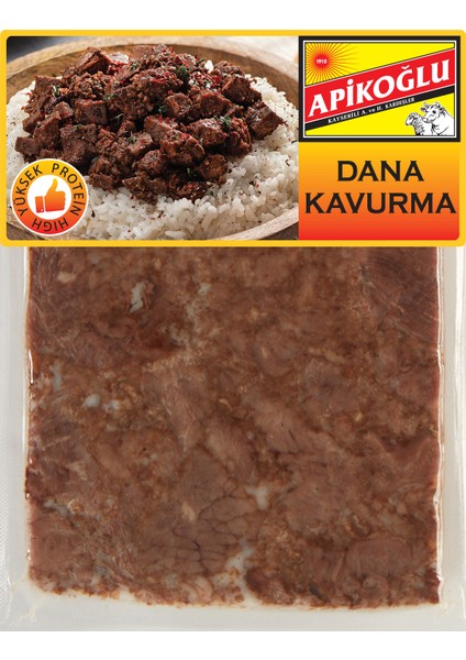 Kare Dilimli Dana Kavurma