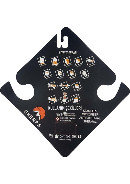 Çok Amaçlı Buff Boyunluk Polarlı SP2202