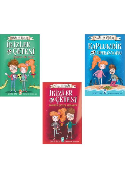 İkizler Çetesi - Kaplumbik Operasyonu -İkizler Çetesi - Şeniz Baş - 3 Kitap