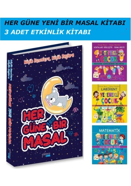 Her Güne Yeni Bir Masal (+ 3 Adet Aktivite Kitabı)