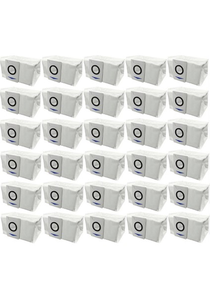 Deebot X1 Omnı/turbo T10 Turbo Robotlu Süpürge Için Aksesuarlar Yüksek Kapasiteli Toz Torbaları (Yurt Dışından)