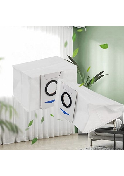 Deebot X1 Omnı/turbo T10 Turbo Robotlu Süpürge Için Aksesuarlar Yüksek Kapasiteli Toz Torbaları (Yurt Dışından)